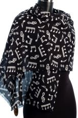 Music Note Scarf