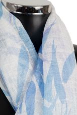 YS1014 Linen BambooPrint Summer Scarf