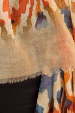 Printed Fine Wool Pashmina