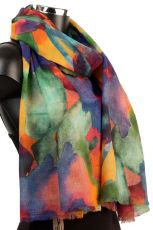 Printed Fine Wool Pashmina