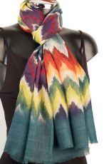 Printed Fine Wool Pashmina