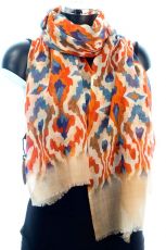 Printed Fine Wool Pashmina