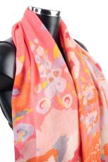 Pure Wool Flower Print