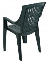Trabella Parma Stacking Chairs (Set of 4) - Green