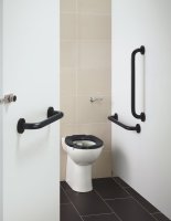 Armitage Shanks Doc M Contour 21+ Ambulant Care Back To Wall Pack - Blue