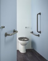 Armitage Shanks Doc M Contour 21+ Ambulant Care Back To Wall Pack - Grey