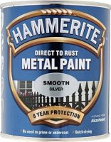 HAMMERITE SMOOTH SILVER 750 ML