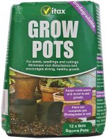 Vitax Grow Pots 9cm Square