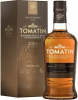 Tomatin 2006 15 Year Madeira Casks Single Malt Scotch Whisky