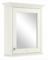 Bayswater 600mm Pointing White Mirror Wall Cabinet