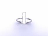 Silver Bar Ring
