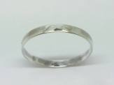 Silver Flat Wedding Ring 3mm  Size Z