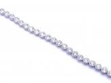 Silver CZ Tennis Bracelet