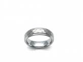 Tungsten Carbide Hammered Ring 7mm