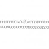 Silver Curb Chain 22 Inch