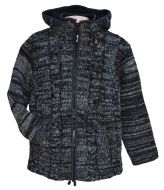 ultrawarm - detachable hood - cable jacket - Charcoal