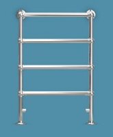 Bisque Osbourne Traditional Designer Towel Rail - 850mm x 600mm - Antique Bronze