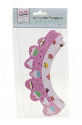 Cupcake Silicone Mould Baking Tray Cupcake Wrappers & Cupcake Stand Starter Set