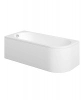 Essential Pimlico 1700 x 750mm Left Hand Single Ended Bath