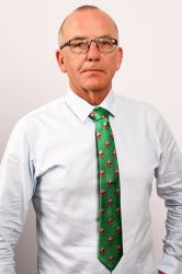 Christmas Santa Novelty Tie Green - Snazzy Santa