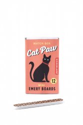 Cat Paw Match Box Emery Boards
