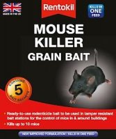 Rentokil Mouse Killer - Grain Bait 5 sachet