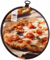 Stellar Bakeware Non-Stick Crispy Crust Pizza Tin 35cm