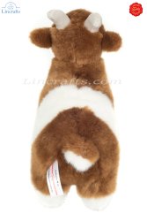 Plush Soft Toy Goat Brown & White by Teddy Hermann (22 cm) 91719