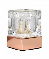 Copper Ice Cube Touch Table Lamp - (20397)