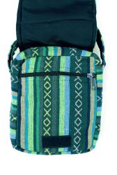 Small Full Gheri Flap Bag - Green