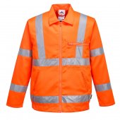 Hi-Vis Poly-cotton Jacket RIS