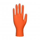 Portwest Orange HD Disposable Gloves (Box of 100)