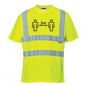 Social Distance Hi-Vis T-Shirt