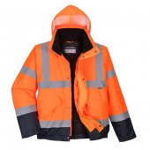 Hi-Vis Two Tone Bomber Jacket