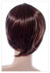 Amazing Long Choc Brown Honey Blonde Lady Wig! UK