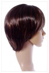 Amazing Long Choc Brown Honey Blonde Lady Wig! UK