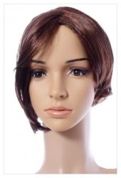 Bob Style Short Ladies Wig Black Brown Blonde Lady Wig