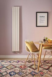 Zehnder Roda White Vertical Radiator