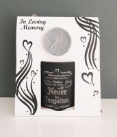 In Loving Memory - Never Be Forgotten Tealight & Holder Gift Set