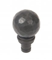 Beeswax Hammered Ball Curtain Finial (pair)
