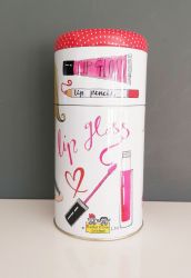 Lovely Lipstick & Lip Gloss Stacking Tin - Rachel Ellen 