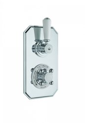 BC Designs Victrion Lever 1 Outlet Thermostatic Concealed Shower Valve