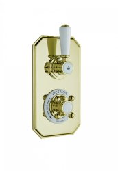 BC Designs Victrion Lever 1 Outlet Thermostatic Concealed Shower Valve