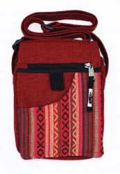 Small Cotton Gheri Bag - Red