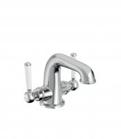 Tavistock Lansdown Chrome Basin Mixer with Click Waste