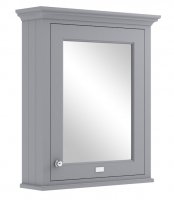 Bayswater 600mm Plummett Grey Mirror Wall Cabinet