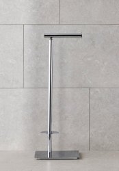 Miller Classic Freestanding Toilet Roll Holder - Chrome