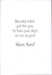 Princess Glitter Birthday Card
