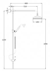 BC Designs Victrion Superbe Fixed Rail Kit with 8