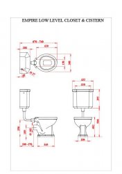 Silverdale Empire Low Level WC Suite